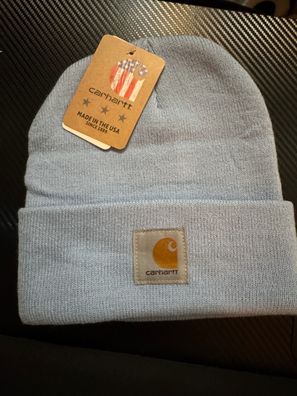 Carhartt Light Blue Beanie